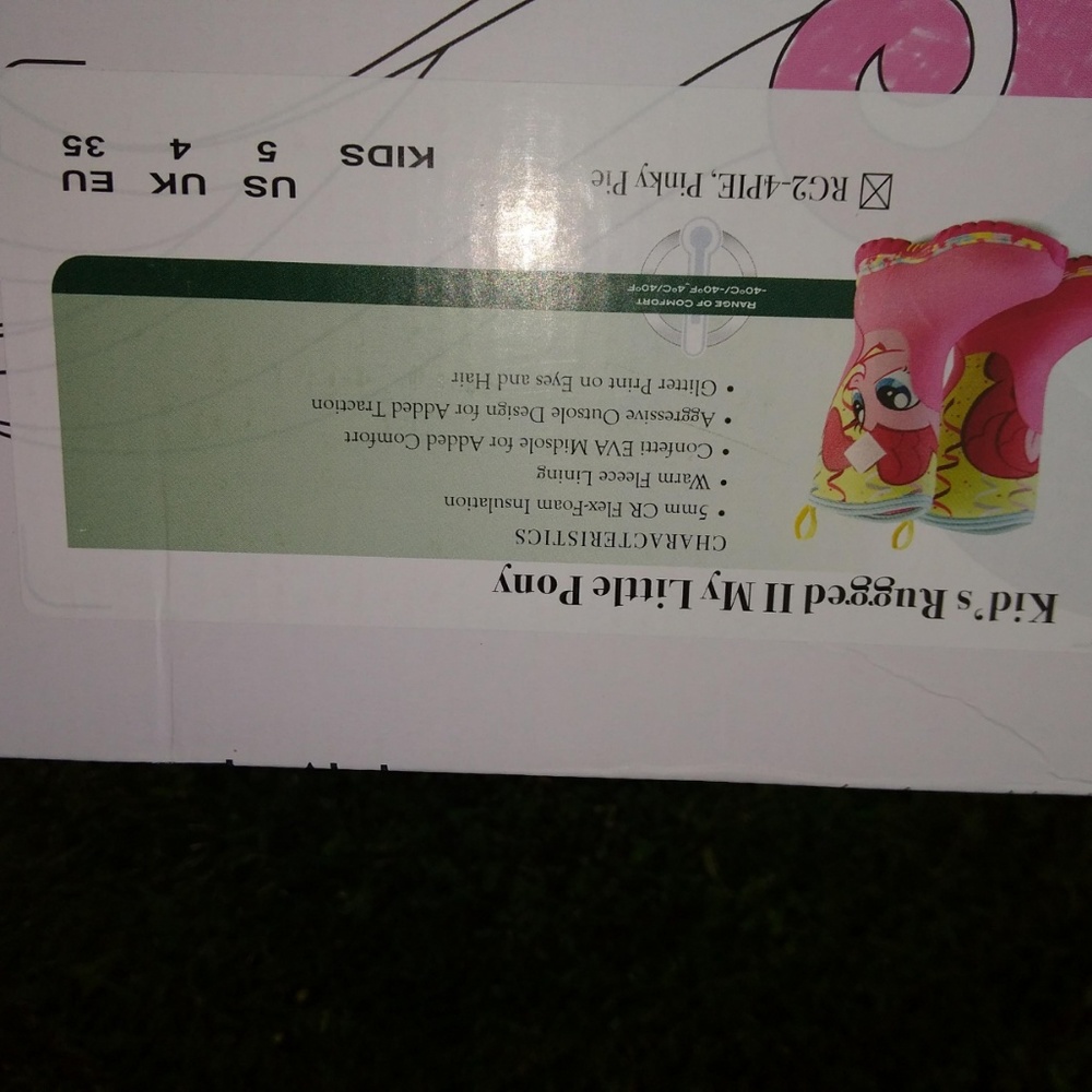 My Little Pony Original Muck Boots - Picture 2 of 2